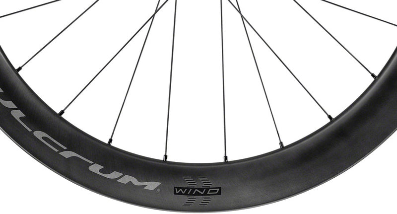 Load image into Gallery viewer, Fulcrum WIND 57 Front Wheel - 700, 12 x 100mm, Center-Lock, Black

