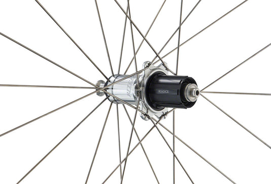 Ritchey Classic Zeta Wheelset - 700, QR x 100/130mm, Rim Brake, HG 11 Road, Silver
