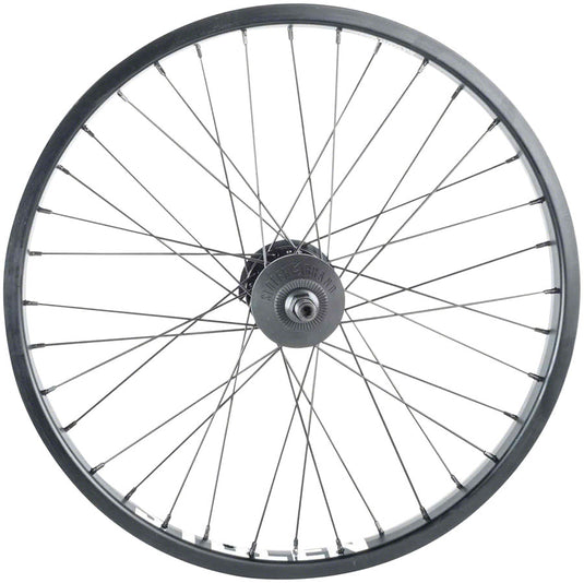 Stolen Rampage Pro Rear Wheel - 20", 14 x 110mm, Rim Brake, Freecoaster, Black, 9T RHD