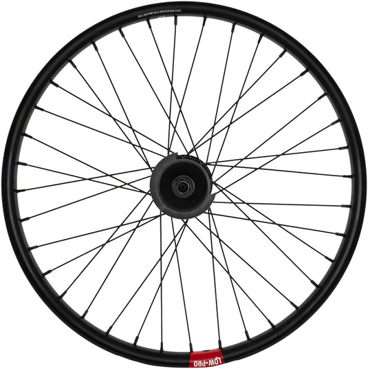 Stolen Rampage Pro Street Rear Wheel - 20", 14 x 110mm, Brakeless, Cassette, Black, 9T LHD