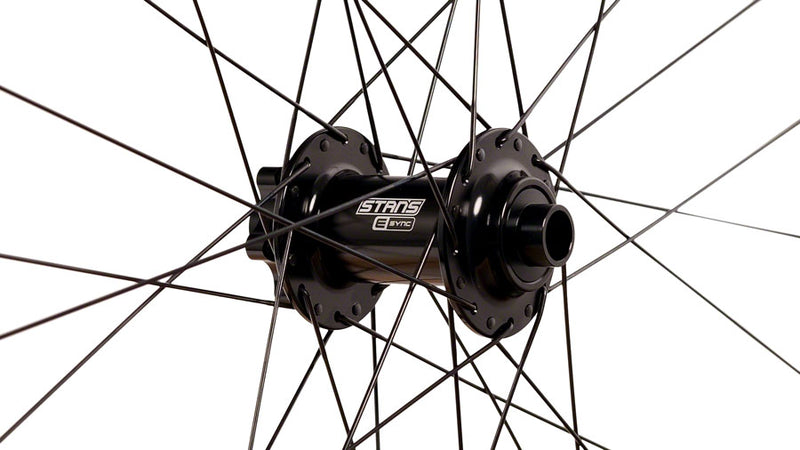 Load image into Gallery viewer, Stan&#39;s NoTubes Flow EX3 Front Wheel 29in 15x110mm 6-Bolt Disc Black Enduro
