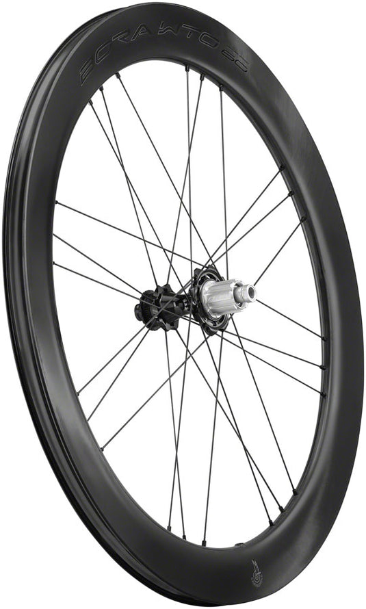 Campagnolo BORA WTO 60 C23 Rear Wheel - 700, 12 x 142mm, Center-Lock, N3W, 2-Way Fit, Carbon