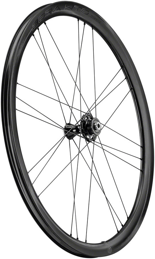 Load image into Gallery viewer, Campagnolo Bora WTO 35 C23 Front Wheel - 700c, 12 x 100mm, Center-Lock, 2-Way Fit, Carbon
