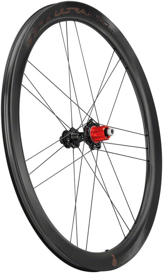 Campagnolo BORA Ultra WTO 45 C23 Rear Wheel - 700c, 12 x 142mm, Center-Lock, N3W, 2-Way Fit, Carbon