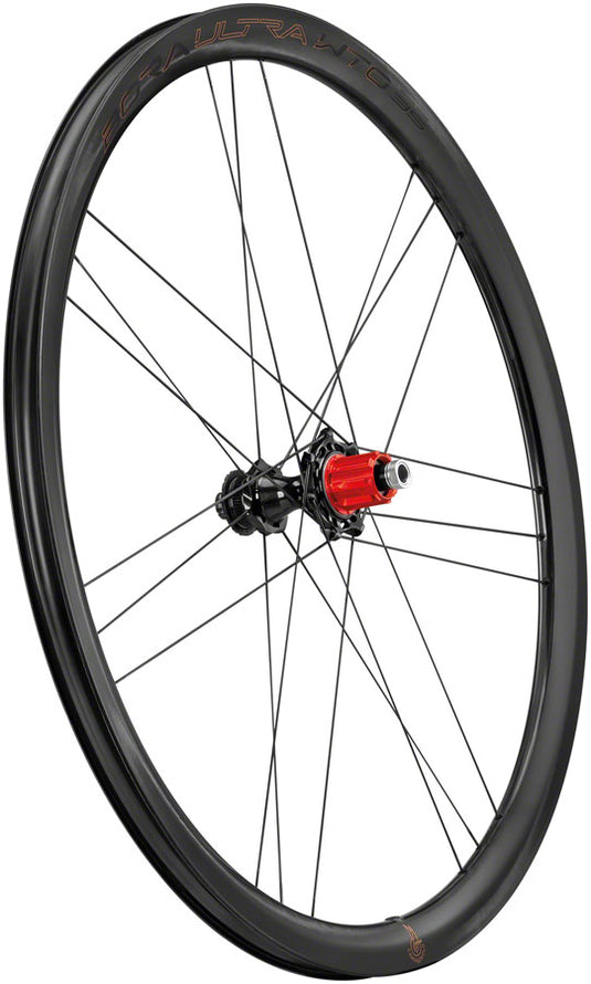 Campagnolo BORA Ultra WTO 35 C23 Rear Wheel - 700c, 12 x 142mm, Center-Lock, N3W, 2-Way Fit, Carbon