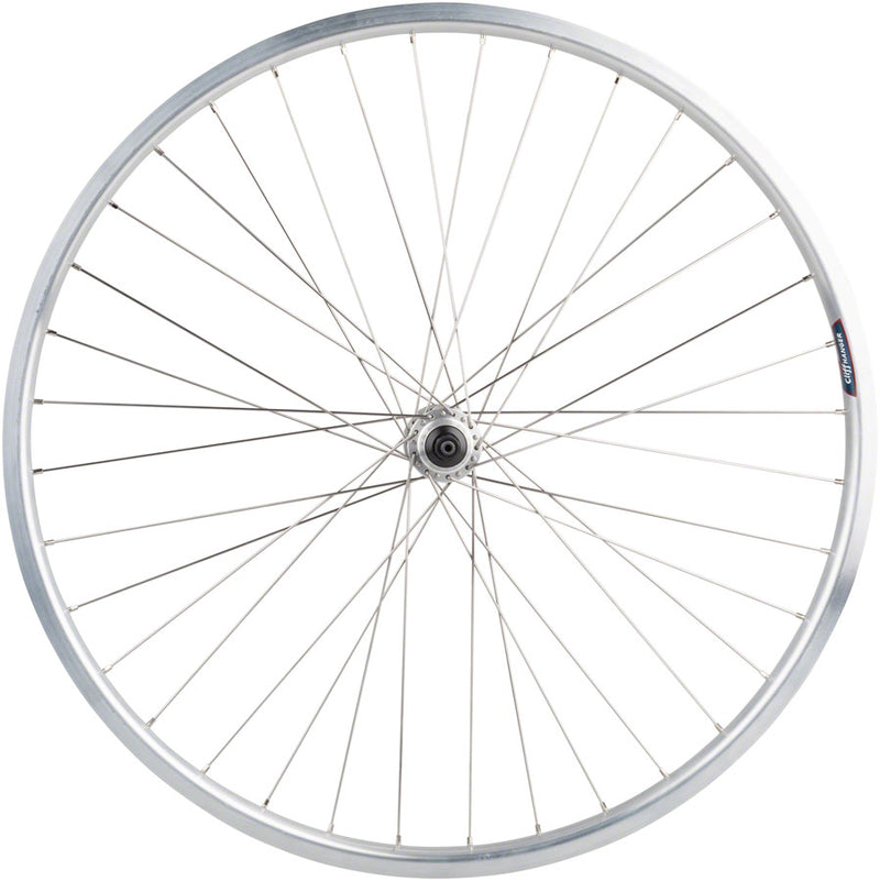 Load image into Gallery viewer, Quality Wheels Value HD Series Rear Wheel 700c QRx130mm Rim Brake HG 10 Silver
