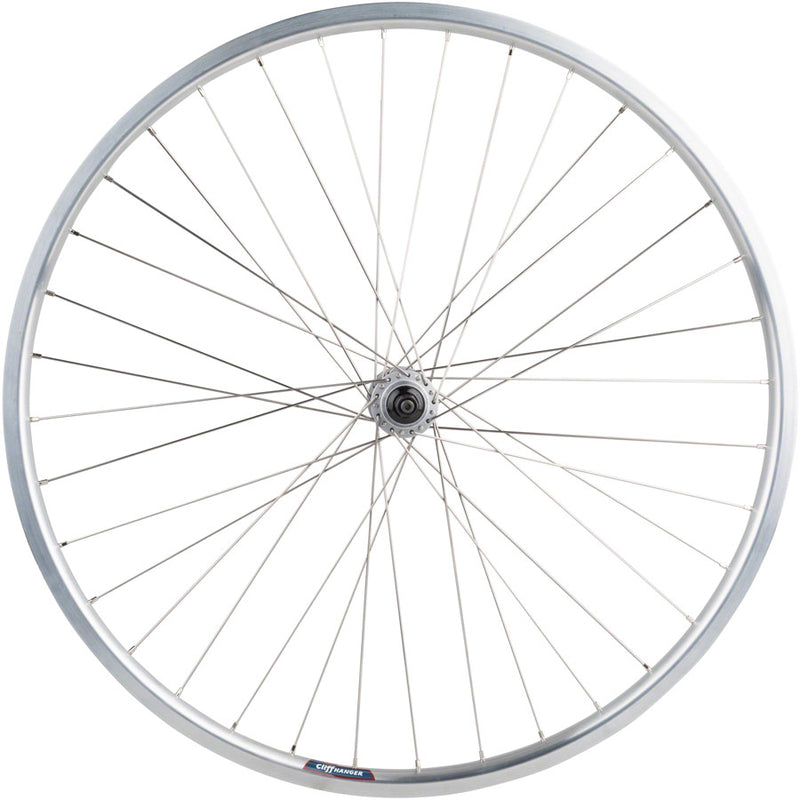 Load image into Gallery viewer, Quality Wheels Value HD Series Rear Wheel 29in QRx135mm Rim Brake HG 10 Silver
