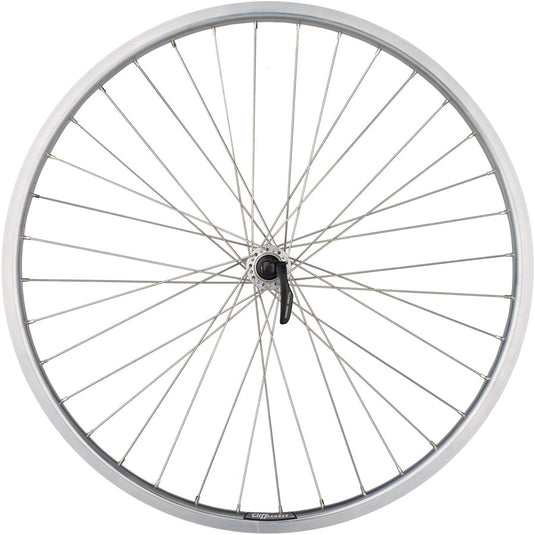 Quality Wheels 26in FT Value HD Series QRx100mm 36H Rim Brake Clincher Silver