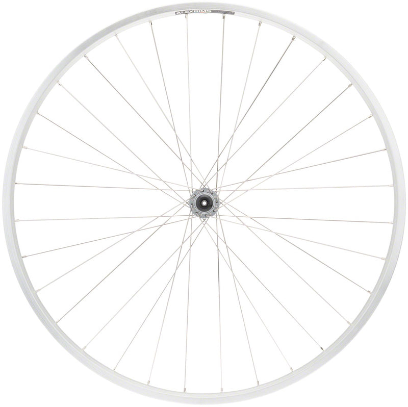 Load image into Gallery viewer, Quality Wheels Value Double Wall Series Front Wheel 700c QRx100mm Rim Brake

