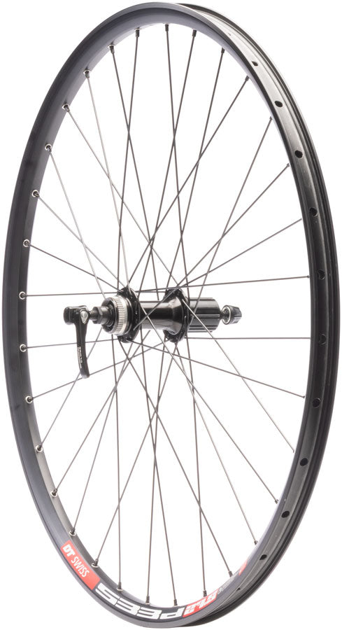 Load image into Gallery viewer, Quality-Wheels-DT-Shimano-MTB-Disc-Rear-Wheel-Rear-Wheel-27.5-in-Tubeless-Ready-Clincher-WE2758-Bicycle-Rear-Wheel
