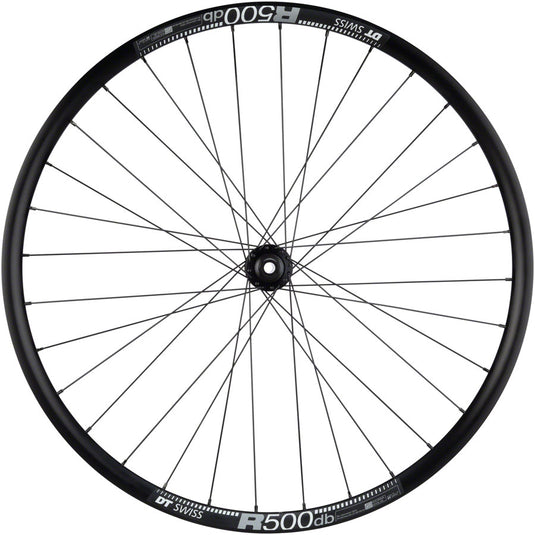 Quality Wheels RS505/DT R500 Disc Front Wheel 650b 12x100mm Center Lock Black