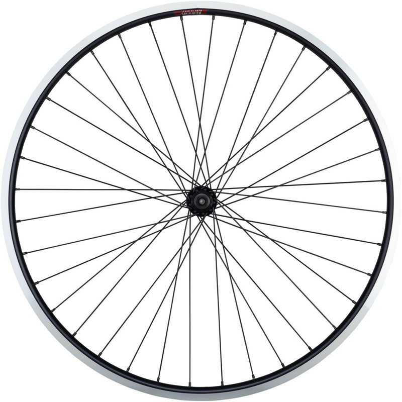 Load image into Gallery viewer, Quality Wheels Velocity Cliffhanger Front Wheel 700c QRx100mm Rim Brake Black
