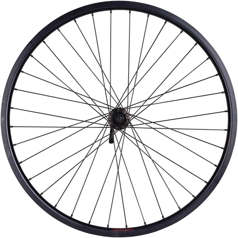 Load image into Gallery viewer, Quality Wheels Velocity Cliffhanger Rear Wheel 26in QRx135mm Center Lock HG 10
