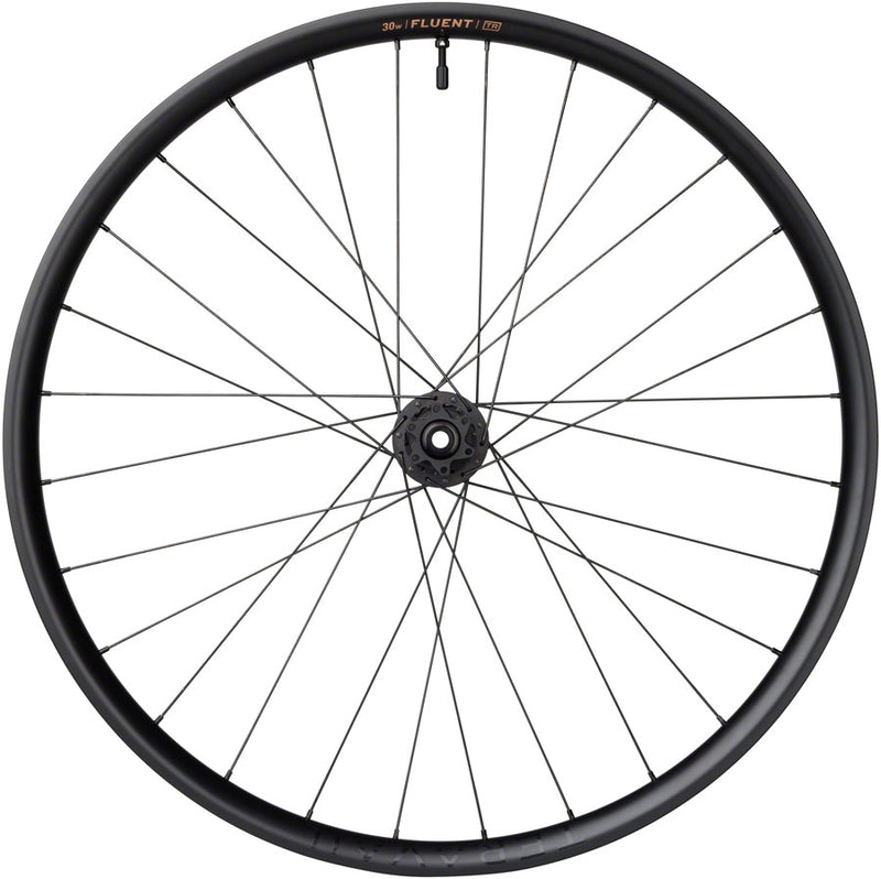 Load image into Gallery viewer, Teravail Fluent Mountain Rear Wheel - 29", 12 x 148mm Boost, 6-Bolt, XD , Carbon, DT350, 28H
