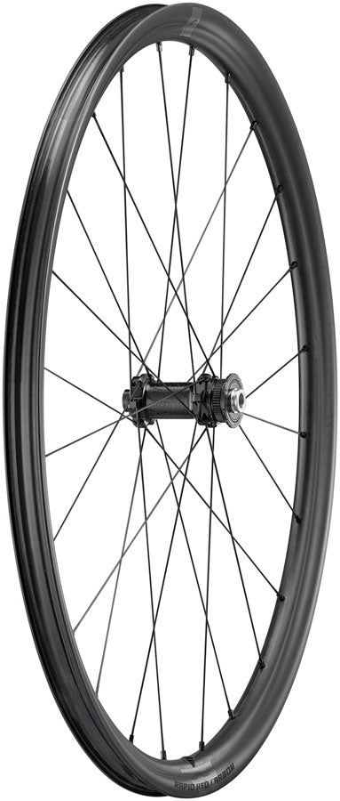 Load image into Gallery viewer, Fulcrum Rapid Red Carbon DIMF Front Wheel 700c 12x100mm Center Lock TCS Black
