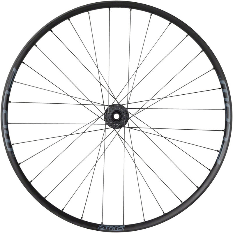 Load image into Gallery viewer, Quality Wheels Bear Pawls / Stans Flow S2 Front Wheel - 29", 20 x 110mm Boost, 6-Bolt, Black, 32H
