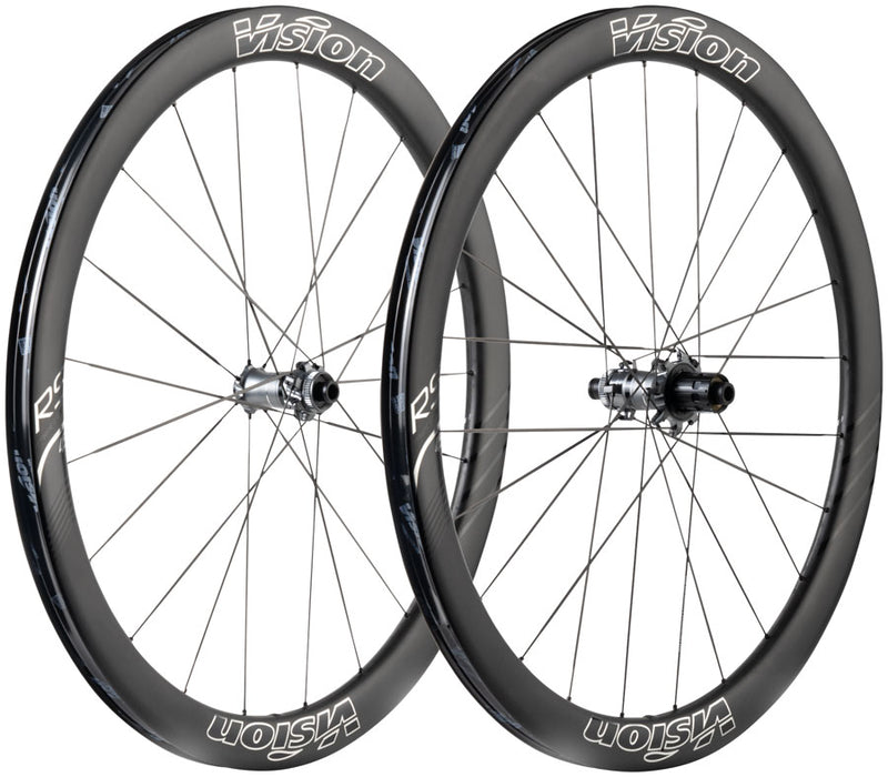 Load image into Gallery viewer, Vision-Metron-RS-45-Silver-Edition-Wheelset-Wheel-Set-700c-Tubeless-Ready-Clincher-STEM3052-Bicycle-Wheelset

