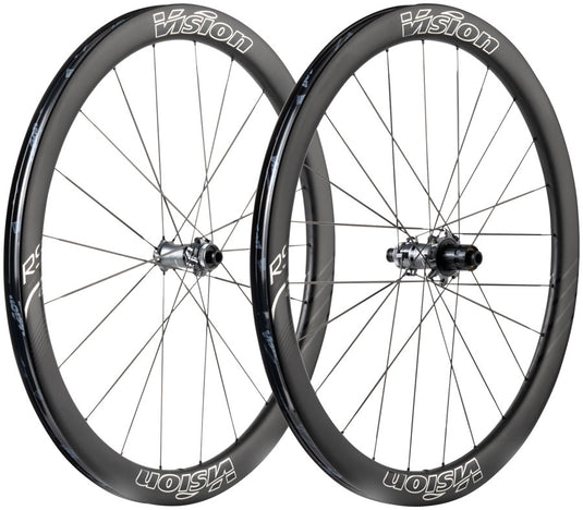 Vision-Metron-RS-45-Silver-Edition-Wheelset-Wheel-Set-700c-Tubeless-Ready-Clincher-STEM3052-Bicycle-Wheelset