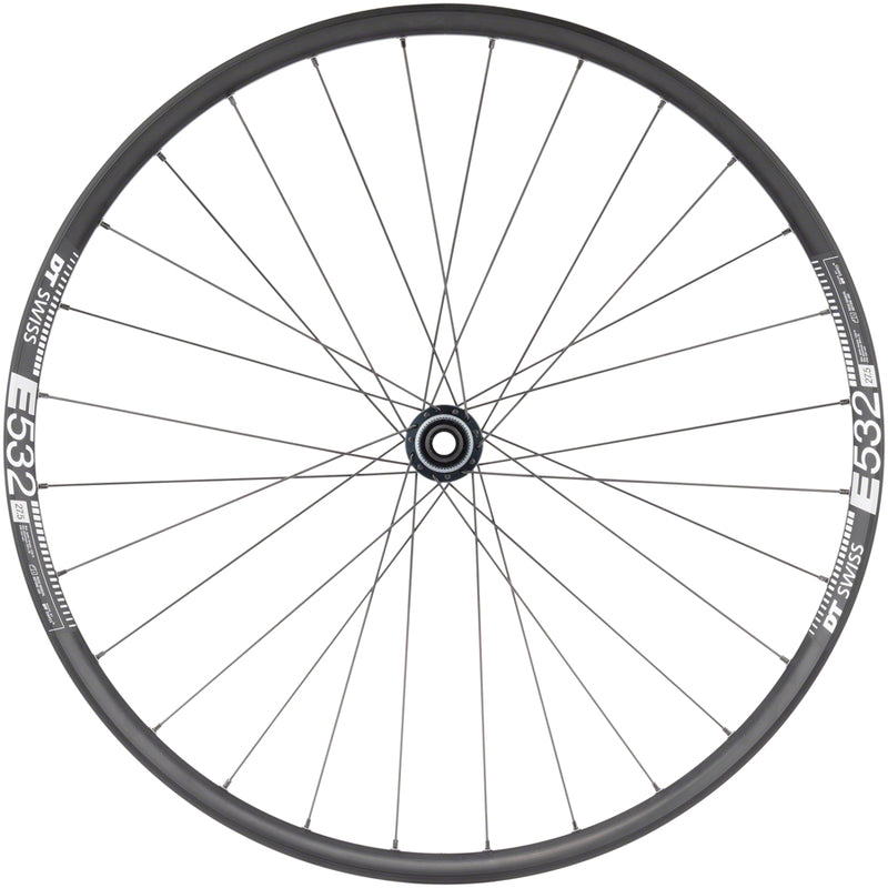Load image into Gallery viewer, Quality Wheels Shimano SLX/DT E532 Front Wheel 27.5in 15x110mm Center Lock Blk
