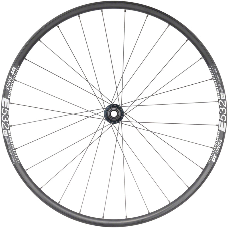 Load image into Gallery viewer, Quality Wheels Shimano SLX/DT E532 Front Wheel 27.5in 15x110mm Center Lock Blk
