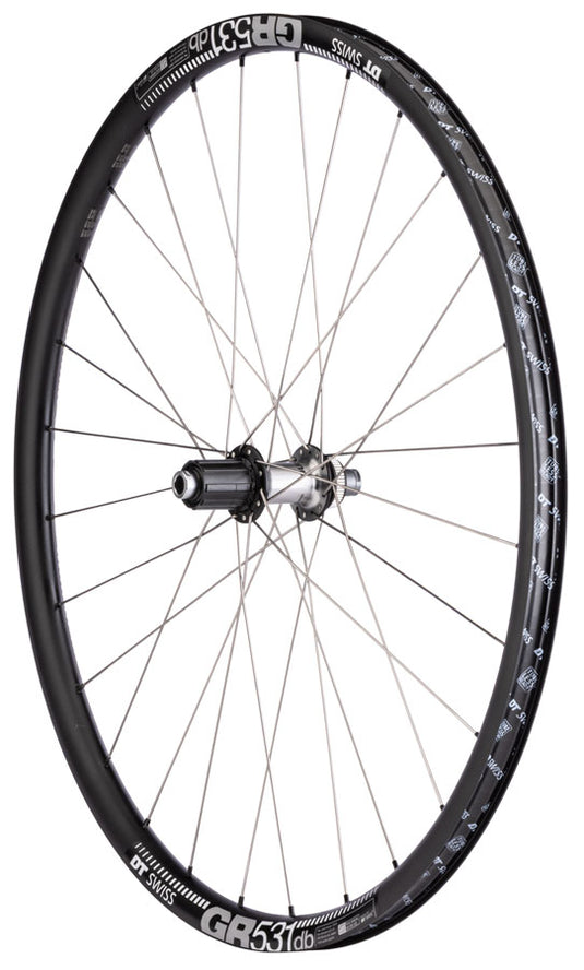 Quality Wheels Shimano Ultegra/DT GR531 Wheelset - 700, 12 x 100/142mm, Center-Lock, HG11 MTN, Black, 32H