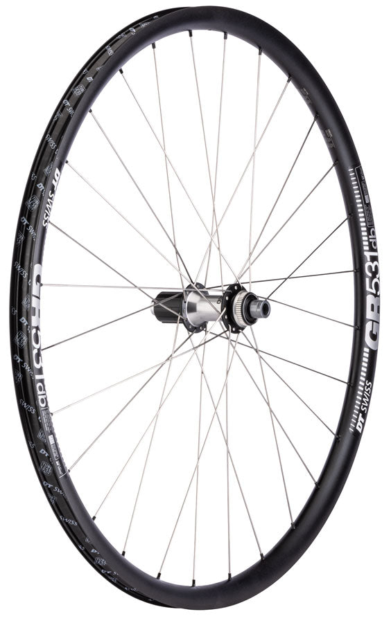 Load image into Gallery viewer, Quality Wheels Shimano Ultegra/DT GR531 Wheelset - 700, 12 x 100/142mm, Center-Lock, HG11 MTN, Black, 32H

