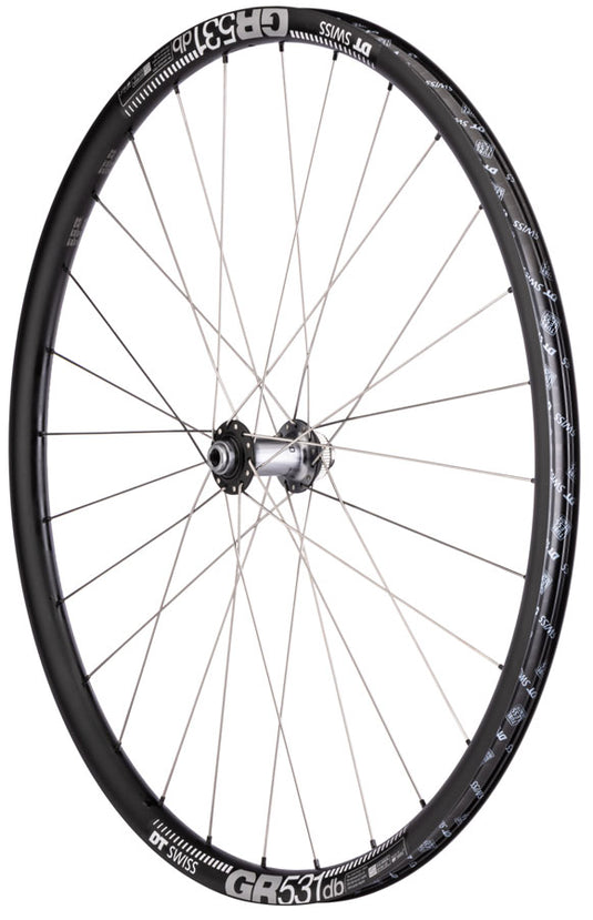 Quality Wheels Shimano Ultegra/DT GR531 Wheelset - 700, 12 x 100/142mm, Center-Lock, HG11 MTN, Black, 32H
