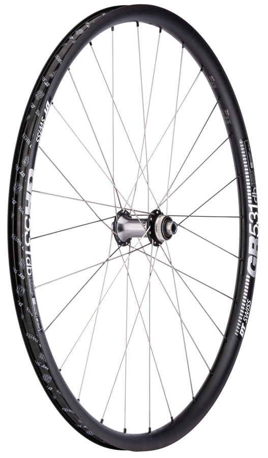 Load image into Gallery viewer, Quality Wheels Shimano Ultegra/DT GR531 Wheelset - 700, 12 x 100/142mm, Center-Lock, HG11 MTN, Black, 32H
