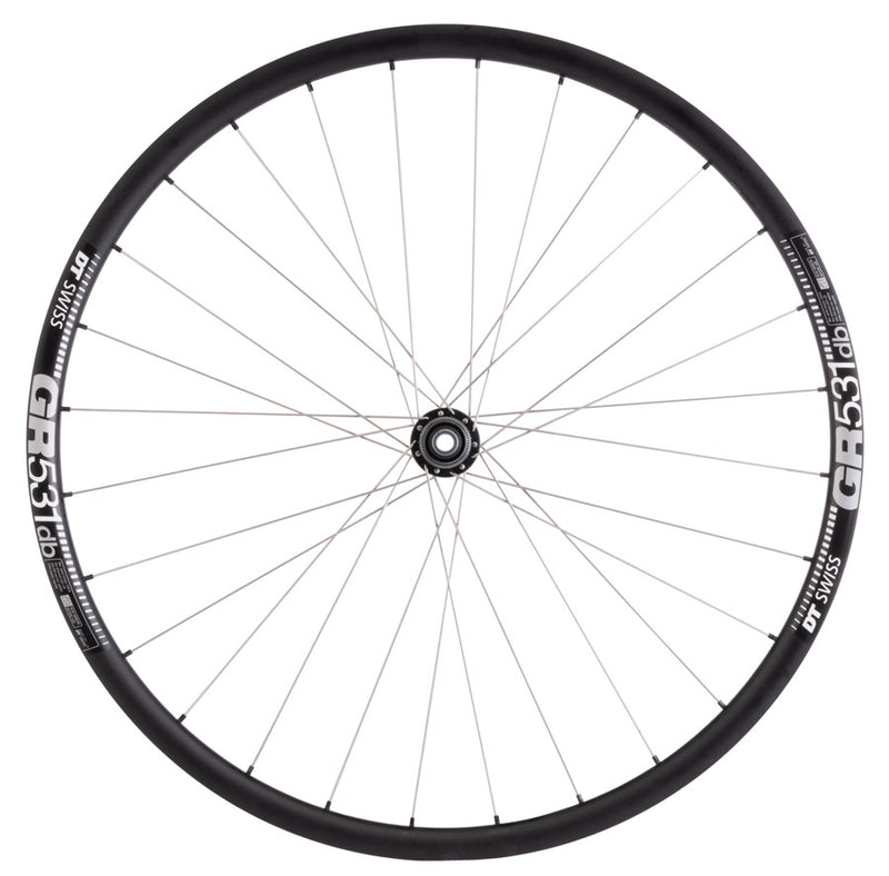 Load image into Gallery viewer, Quality Wheels Shimano Ultegra/DT GR531 Wheelset - 700, 12 x 100/142mm, Center-Lock, HG11 MTN, Black, 32H
