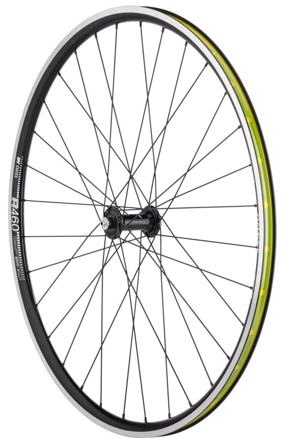 Load image into Gallery viewer, Quality Wheels Shimano 105/DT R460 Wheelset - 700, QR x 100/130mm, Rim Brake, HG11 Road, Black, Clincher, 32H
