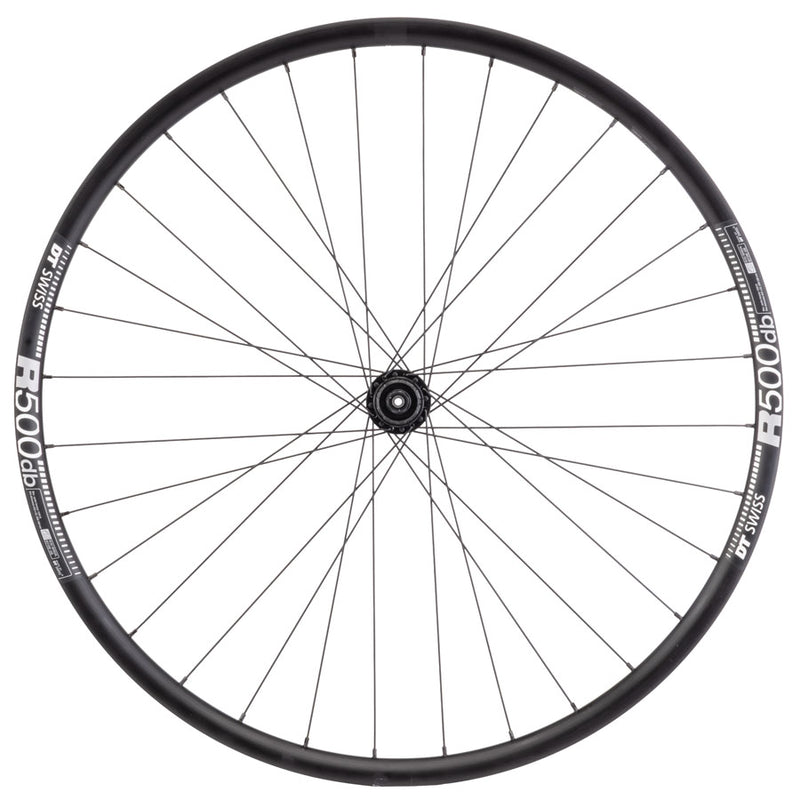 Load image into Gallery viewer, Quality Wheels Shimano/DT R500 Rear Wheel - 700, QR x 135mm, Center-Lock, Black, HG11 MTN, 32H

