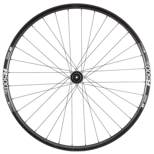 Quality Wheels Shimano/DT R500 Rear Wheel - 700, QR x 135mm, Center-Lock, Black, HG11 MTN, 32H
