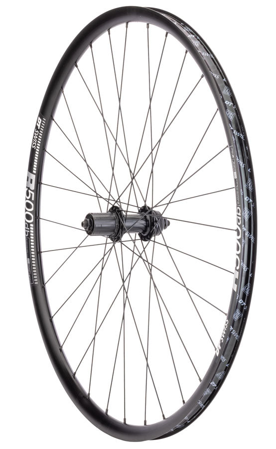 Load image into Gallery viewer, Quality-Wheels-Shimano-DT-R500-Rear-Wheel-700c-Tubeless-Ready-Clincher-RRWH4884-Bicycle-Rear-Wheel

