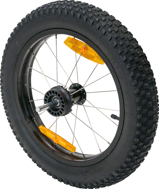 Burley Plus Size Wheel Kit: 16", Set of 2 Bicycle Trailer Wheels With Tires