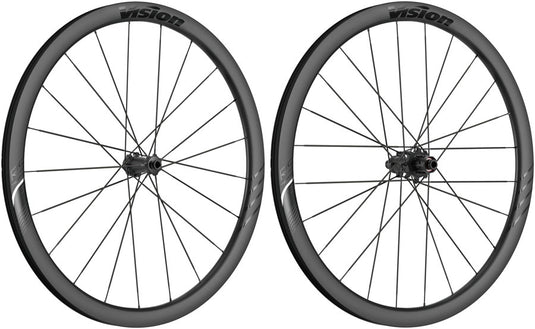 Vision-Metron-RS-37-Wheelset-Wheel-Set-700c-Tubeless-Ready-Clincher-STEM2886-Bicycle-Wheelset