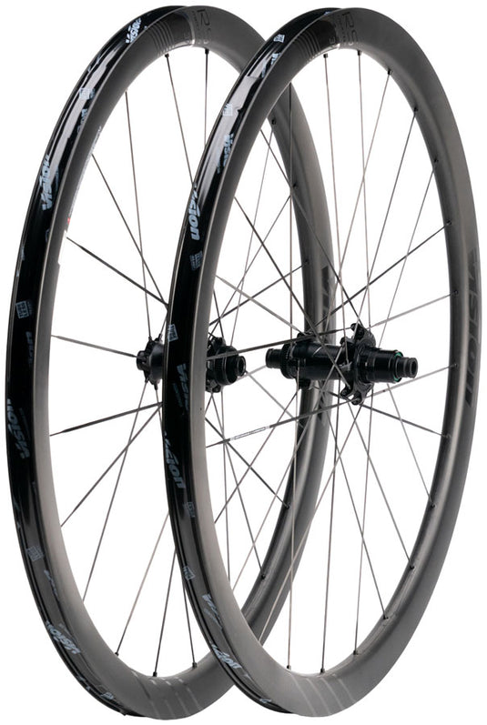 Vision-Metron-RS-37-Wheelset-Wheel-Set-700c-Tubeless-Ready-Clincher-STEM2893-Bicycle-Wheelset