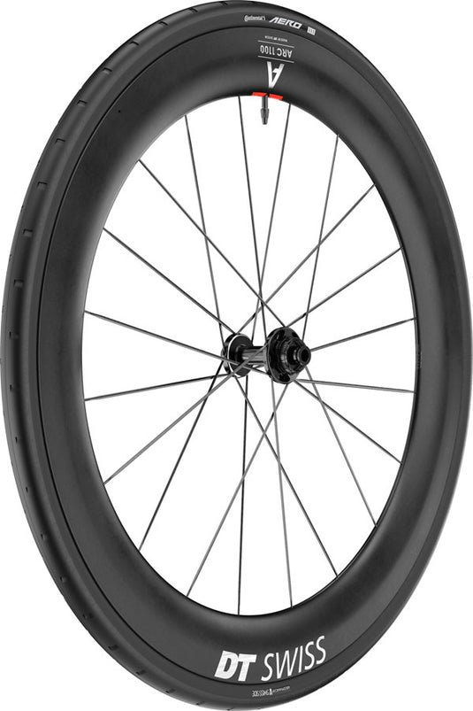 DT-Swiss-ARC-1100-DiCut-Front-Wheel-700c-Tubeless-Ready-Clincher-FTWH3055-Bicycle-Front-Wheel