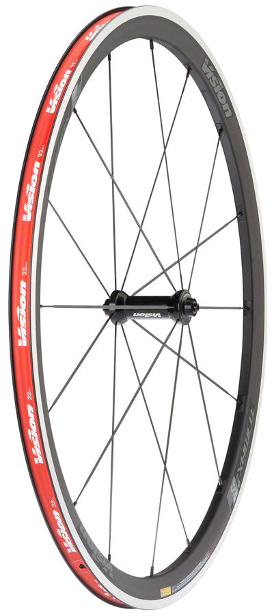 Load image into Gallery viewer, Vision Trimax 35 Alloy Wheelset 700c QRx100/130mm Rim Brake HG 11 Clincher Blk
