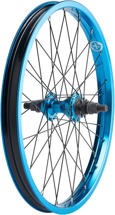 Salt Everest Alloy Rear Wheel 20in 14x110mm Rim Brake Cassette Blue Clincher