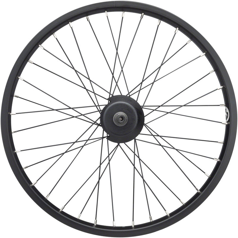 Load image into Gallery viewer, Salt Everest Alloy Rear Wheel 20in 14x110mm Rim Brake Freecoaster Clincher Blk

