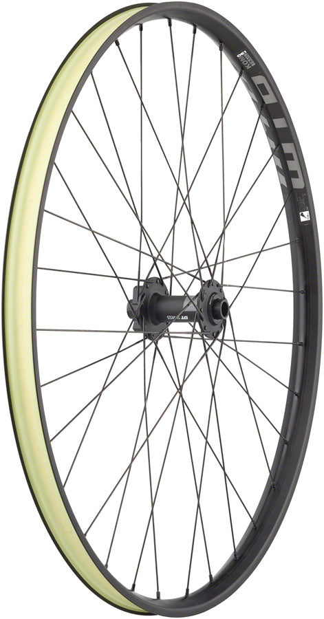 Quality Wheels 29in Front Wheel DT 370/WTB KOM i29 15x110mm 6-Bolt Black MTB