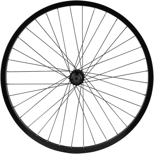 Odyssey Hazard Lite 24in Front Wheel 3/8inx100mm Vander Pro Rim Clincher Black