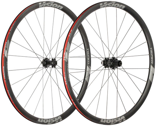 Vision-Team-35-Disc-Wheelset-Wheel-Set-700c-Tubeless-Ready-Clincher-WHEL1762-Bicycle-Wheelset