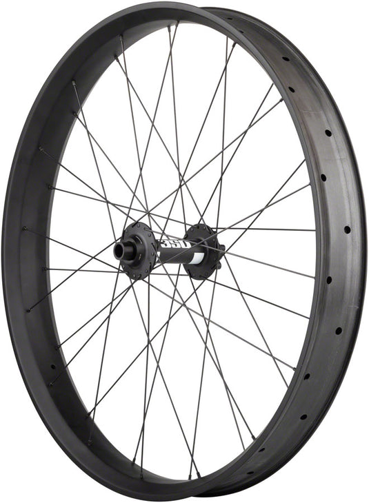 Quality-Wheels-CF-1-Carbon-Fat-Front-Wheel-Front-Wheel-26-in-Plus-Tubeless-Ready-Clincher-FTWH0333-Bicycle-Front-Wheel