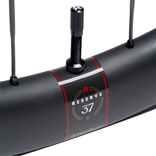 Reserve Wheels Reserve 34/37 SL Turbulent Aero Wheelset - 700, 12 x 100/12 x 142, Center-Lock, XDR/HG11, Carbon, Tune