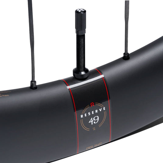 Reserve Wheels Reserve 42/49 SL Turbulent Aero Wheelset - 700, 12 x 100/12 x 142, Center-Lock, XDR/HG11, Carbon, Tune