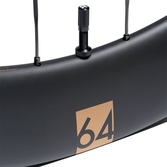 Reserve Wheels Reserve 57/64 SL Turbulent Aero Wheelset - 700, 12 x 100/12 x 142, Center-Lock, XDR/HG11, Carbon, Tune