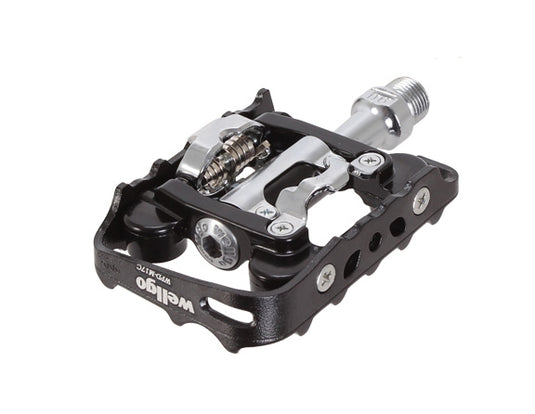 Wellgo-Clipless-Pedals-with-Cleats-PEDL2595-Bicycle-Pedals