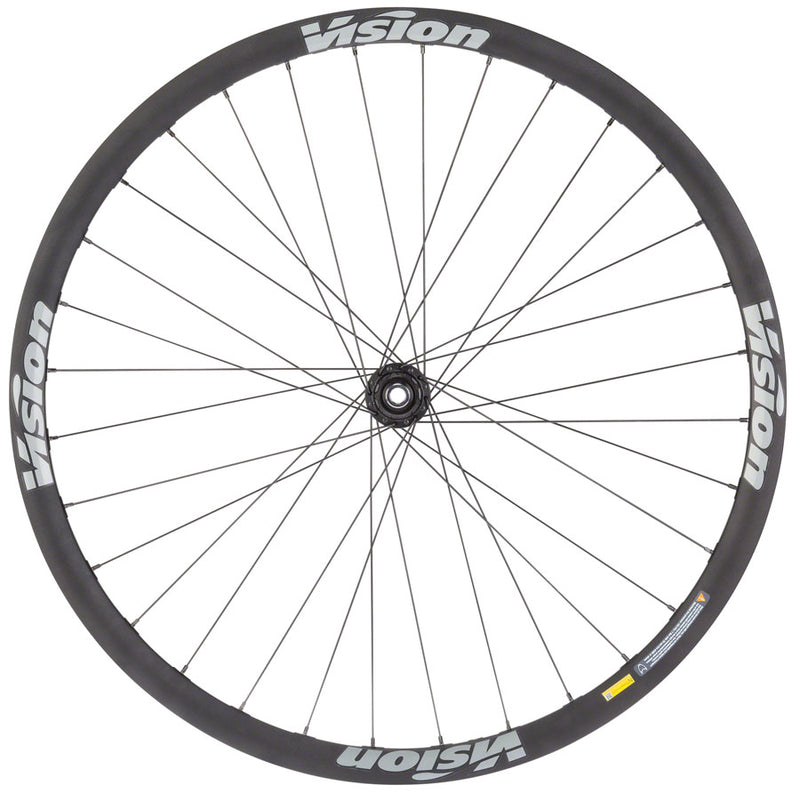 Load image into Gallery viewer, Quality Wheels Shimano Ultegra/Vision Trimax RR 700c 12x142mm Center Lock Blk
