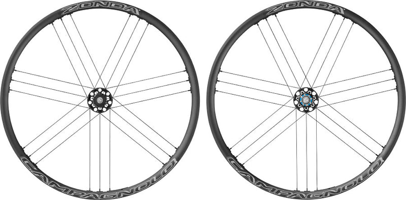 Load image into Gallery viewer, Campagnolo-Zonda-Wheelset-Wheel-Set-700c-Clincher-WE9142-Bicycle-Wheelset
